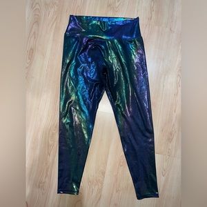 Buffbunny reflective glitter leggings - worn twice